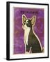 Chihuahua (black and white)-John W Golden-Framed Giclee Print