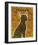 Chihuahua (black)-John Golden-Framed Giclee Print