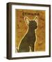 Chihuahua (black)-John Golden-Framed Giclee Print