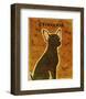 Chihuahua (black)-John W^ Golden-Framed Art Print