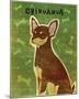 Chihuahua (chocolate and tan)-John Golden-Mounted Giclee Print