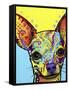 Chihuahua I-Dean Russo-Framed Stretched Canvas