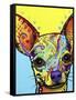 Chihuahua I-Dean Russo-Framed Stretched Canvas