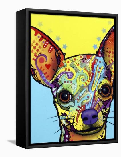 Chihuahua I-Dean Russo-Framed Stretched Canvas