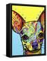 Chihuahua I-Dean Russo-Framed Stretched Canvas