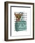 Chihuahua in Bag-Fab Funky-Framed Art Print