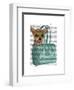 Chihuahua in Bag-Fab Funky-Framed Art Print