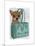 Chihuahua in Bag-Fab Funky-Mounted Art Print