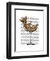 Chihuahua in Cocktail Glass-Fab Funky-Framed Art Print