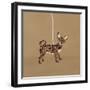 Chihuahua on Beige-Dominique Vari-Framed Art Print