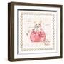 Chihuahua Puppy Purse-Chad Barrett-Framed Art Print