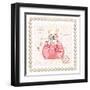 Chihuahua Puppy Purse-Chad Barrett-Framed Art Print