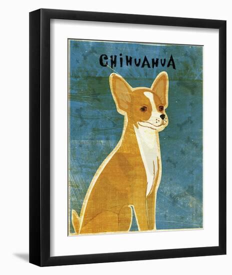 Chihuahua (red)-John Golden-Framed Giclee Print