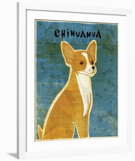 Chihuahua (red)-John Golden-Framed Giclee Print