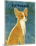 Chihuahua (red)-John Golden-Mounted Giclee Print