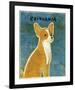 Chihuahua (red)-John Golden-Framed Giclee Print