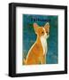 Chihuahua (red)-John Golden-Framed Art Print