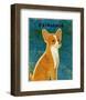 Chihuahua (red)-John Golden-Framed Art Print
