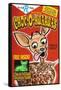 Chihuahua - Retro Cereal Ad-Lantern Press-Framed Stretched Canvas