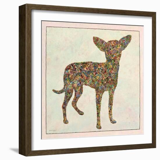 Chihuahua Shape-James W. Johnson-Framed Giclee Print