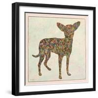 Chihuahua Shape-James W. Johnson-Framed Giclee Print