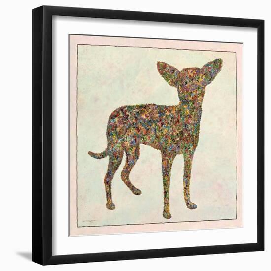 Chihuahua Shape-James W. Johnson-Framed Giclee Print