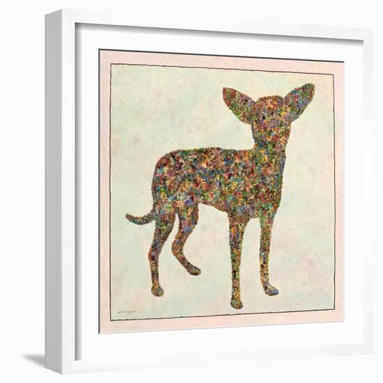 Chihuahua Shape-James W. Johnson-Framed Giclee Print