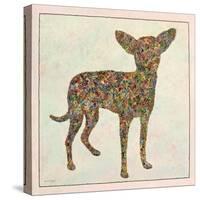 Chihuahua Shape-James W. Johnson-Stretched Canvas