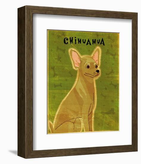 Chihuahua (tan)-John Golden-Framed Art Print