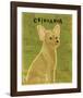 Chihuahua (tan)-John W^ Golden-Framed Art Print