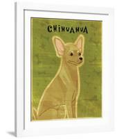 Chihuahua (tan)-John W^ Golden-Framed Art Print