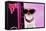 Chihuahua Wearing Sunglasses with Girly Props-null-Framed Stretched Canvas