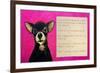 Chihuahua with a Blind Man in a Restaurant-Cathy Cute-Framed Giclee Print