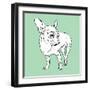 Chihuahua-Anna Nyberg-Framed Art Print