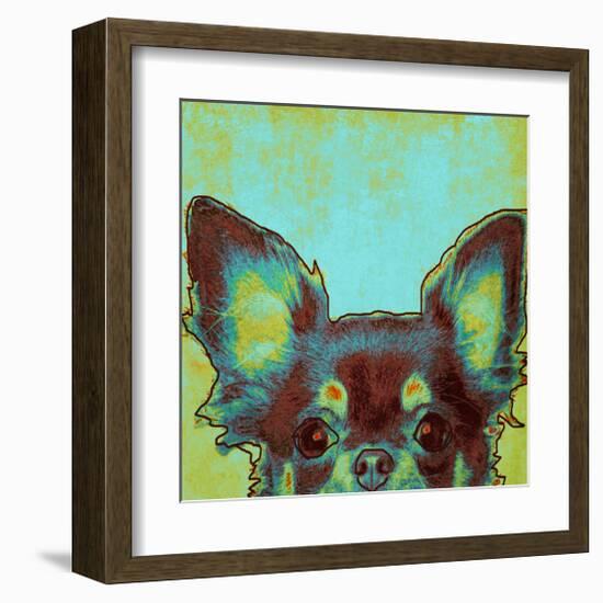 Chihuahua-null-Framed Art Print