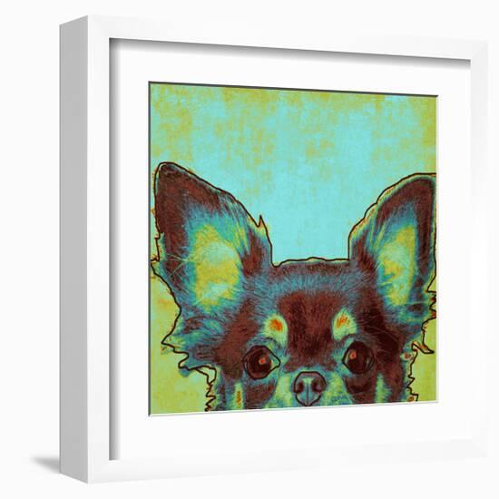 Chihuahua-null-Framed Art Print