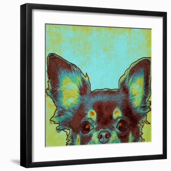 Chihuahua-null-Framed Art Print