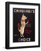 Chihuahua-Ken Bailey-Framed Premium Giclee Print