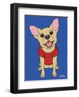 Chihuahua-Tomoyo Pitcher-Framed Giclee Print