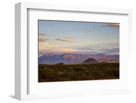 Chihuahuan Desert sunset.-Larry Ditto-Framed Photographic Print