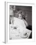 Child Actress Shirley Temple Celebrating Her Eighth Birthday on 20th Century Fox Lot-Alfred Eisenstaedt-Framed Premium Photographic Print