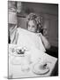 Child Actress Shirley Temple Celebrating Her Eighth Birthday on 20th Century Fox Lot-Alfred Eisenstaedt-Mounted Premium Photographic Print