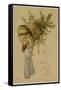Child and Bell-M Ellen Edwards-Framed Stretched Canvas