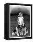 Child and Spaniel-null-Framed Stretched Canvas