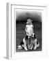 Child and Spaniel-null-Framed Photographic Print