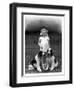 Child and Spaniel-null-Framed Photographic Print