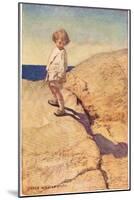 Child and their Shadow, from 'A Child's Garden of Verses' by Robert Louis Stevenson, Published 1885-Jessie Willcox-Smith-Mounted Giclee Print