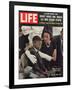 Child and Widow of Murdered Civil Rights Activist Medgar Evers at his Funeral, June 28, 1963-John Loengard-Framed Photographic Print