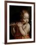 Child Angel Playing a Flute, C.1500-Bernardino Luini-Framed Giclee Print