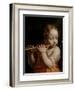 Child Angel Playing a Flute, C.1500-Bernardino Luini-Framed Giclee Print